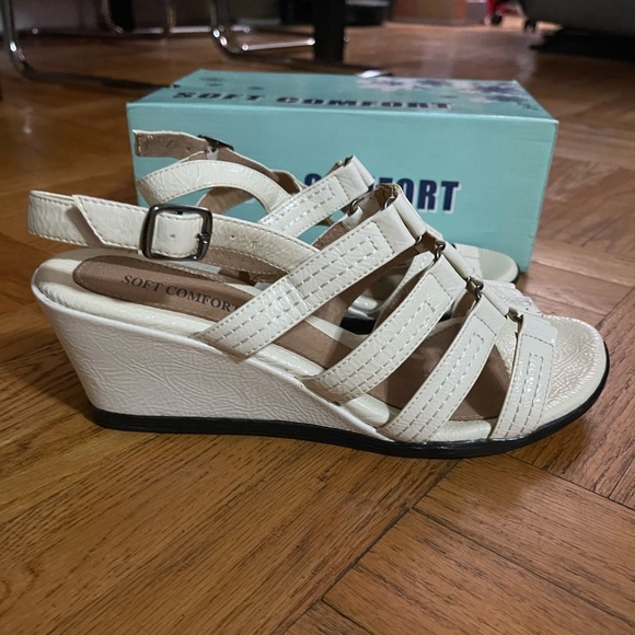 Soft Comfort Women’s Wedge Sandals 👡,Used Once,Condition like new🔥 - Picture 1 of 6